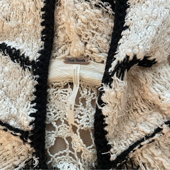 Free People Cecelia crochet knit sweater - Picture 2 of 8